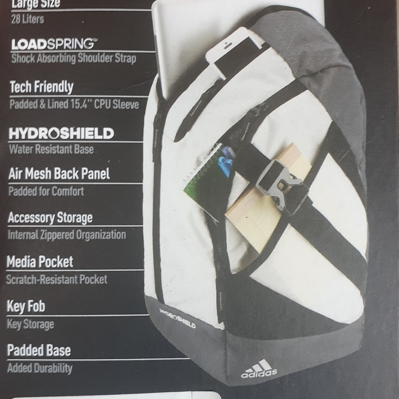 Adidad backpack - Picture 2 of 3